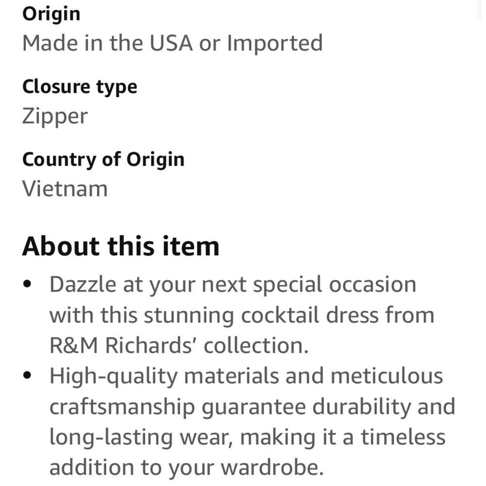 R & M Richards Blue Sequin Halter Gown - Picture 5 of 11